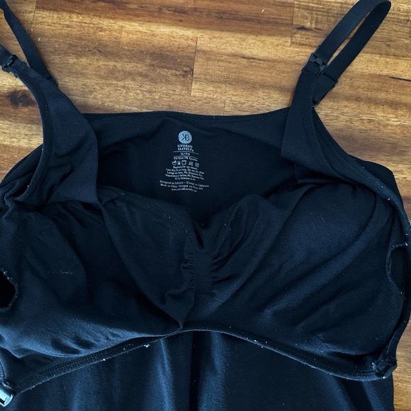 Kindred Bravely Sublime Nursing Tank. Used, Black, XL - Picture 2 of 4